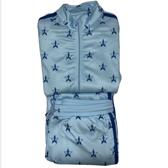 Jeffree Star Pants - Jeffree Star | Track Suit Blue Blood Sold Out